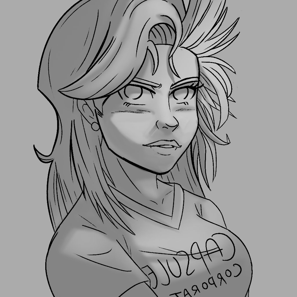 Trini3Designs's tweet photo. Bulma wip 

#dragonballfans #dragonballheroes #dragonballzfans #beerus #dragonballsuperfans #bulmabriefs #wip #animewip #sketch #dragonballz #bulma #dbsuper #capsuleCorpBulma #capsulecorporation #songoku #capsuletoy #capsuleCorp #sketching #digitalart #dailysketch #dragonballart https://t.co/LeGOtM4sWE