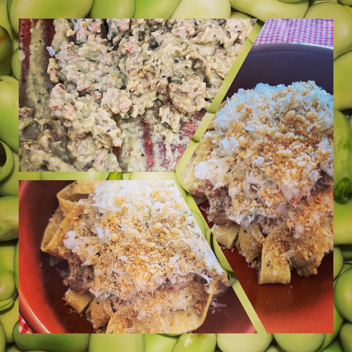 PiramideRossa's tweet photo. #buonadomenica e #buonpranzo con #pappardelle al #pestodisalsiccia con #cremadifave #spolverate con #parmigianoreggiano e #nocitritate…#buonappetitoame 😋😋😋 #food #cibo #primopiatto #ricettadifantasia #cucinare #foodblogger #foodphotography #foodlife #foodlover https://t.co/T9wml1ifDN