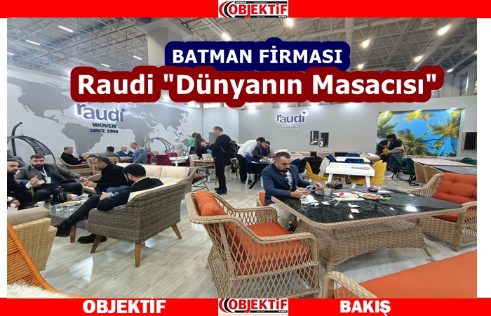 Batman ve İnegöl de üretim yapan Raudi Mobilyanın 2023 koleksiyonu yine çok beğenildi.
<a href="/raudimasa/">Raudi modern mobilya</a> <a href="/Nihatakyzzz/">Nihat Akyüz</a> 
batmanobjektif.com/raudi-ilgi-gor…