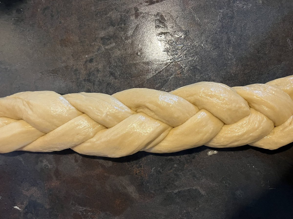 Samay’s first attempt at Challah! @missbinnielvps