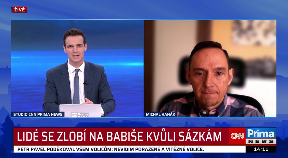 Havlíček: "Výzva Andreje Babiše k sázení na něj byla nadsázkou." 
Hlavní bookmaker Fortuny: "Babišův tweet byl rozhodujícím pro spoustu sázejících. Hodinu po zveřejnění jsme zaznamenali opravdu nápor tisíců nových registrací klientů 45+, kteří sázeli sumy až do desítek tisíc."