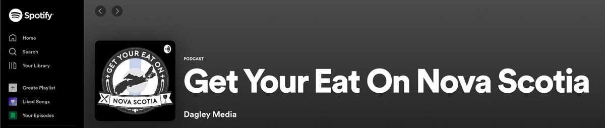 Get Your Eat On NS audio and VIDEO now available on Spotify! open.spotify.com/show/0ZtnSTmZp…