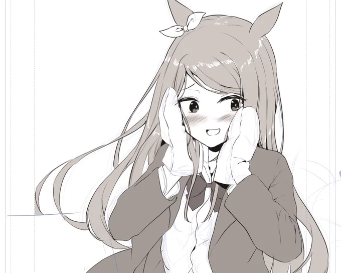 wip 妄想しちゃう制服マックイーン「もしもマックイーンが妹だったら」という漫画を投稿しています。明日、30日(月)18時にアップ予定#ウマ娘 #メジロマックイーン 