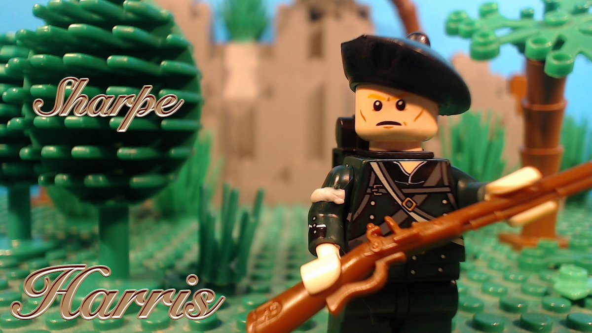 Next in the #LEGO #Sharpe series, we have Rifleman Harris.  'A courtier to my lord Bacchus and an unremitting debtor.' When Sharpe asks whether there is anything he can do, Harris simply states defiantly 'I can read, Sir'. 
 #history #1990s #1990stv #classics #uktv