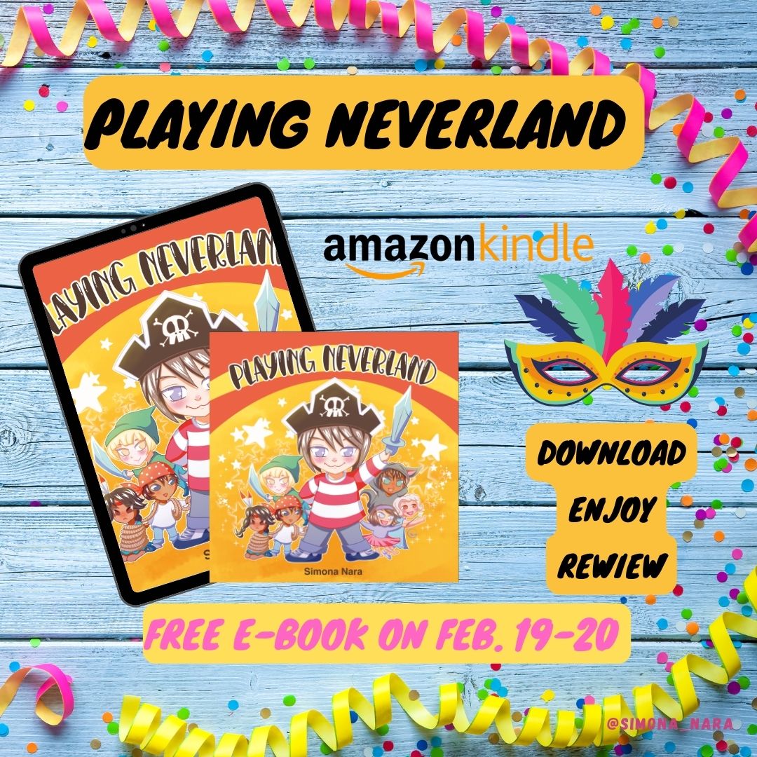 simonajpnlover's tweet photo. 🎊E-book GRATUITO🎊
Troverete gratis “Giochiamo all’Isola che non c’è?” su Amazon Kindle l’1-2-3 dicembre!  
Scaricatelo e recensitelo, grazie!🥰
Le recensioni sono importanti: l’algoritmo mostra il libro a più potenziali lettori!🌟
https://t.co/FycfTxkyMu
#promocarnevale https://t.co/kv4rOlVNKV