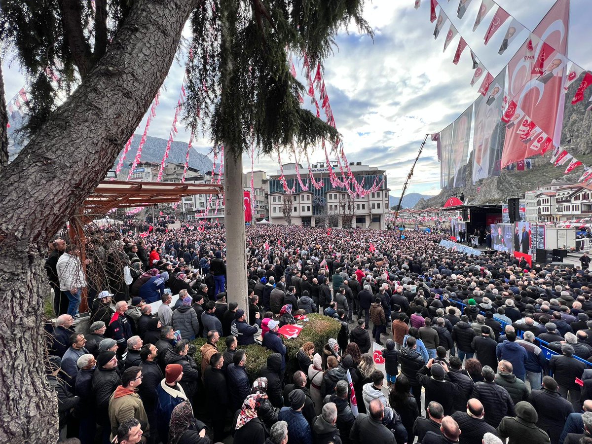 Genel Başkanımız Sayın Devlet BAHÇELİ, “Aziz Milletim Sıra Sende” Amasya Mitingi'nde Vatandaşlarımıza Hitap Etti.