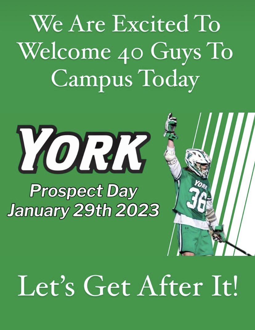 York Men’s Lacrosse tweet media