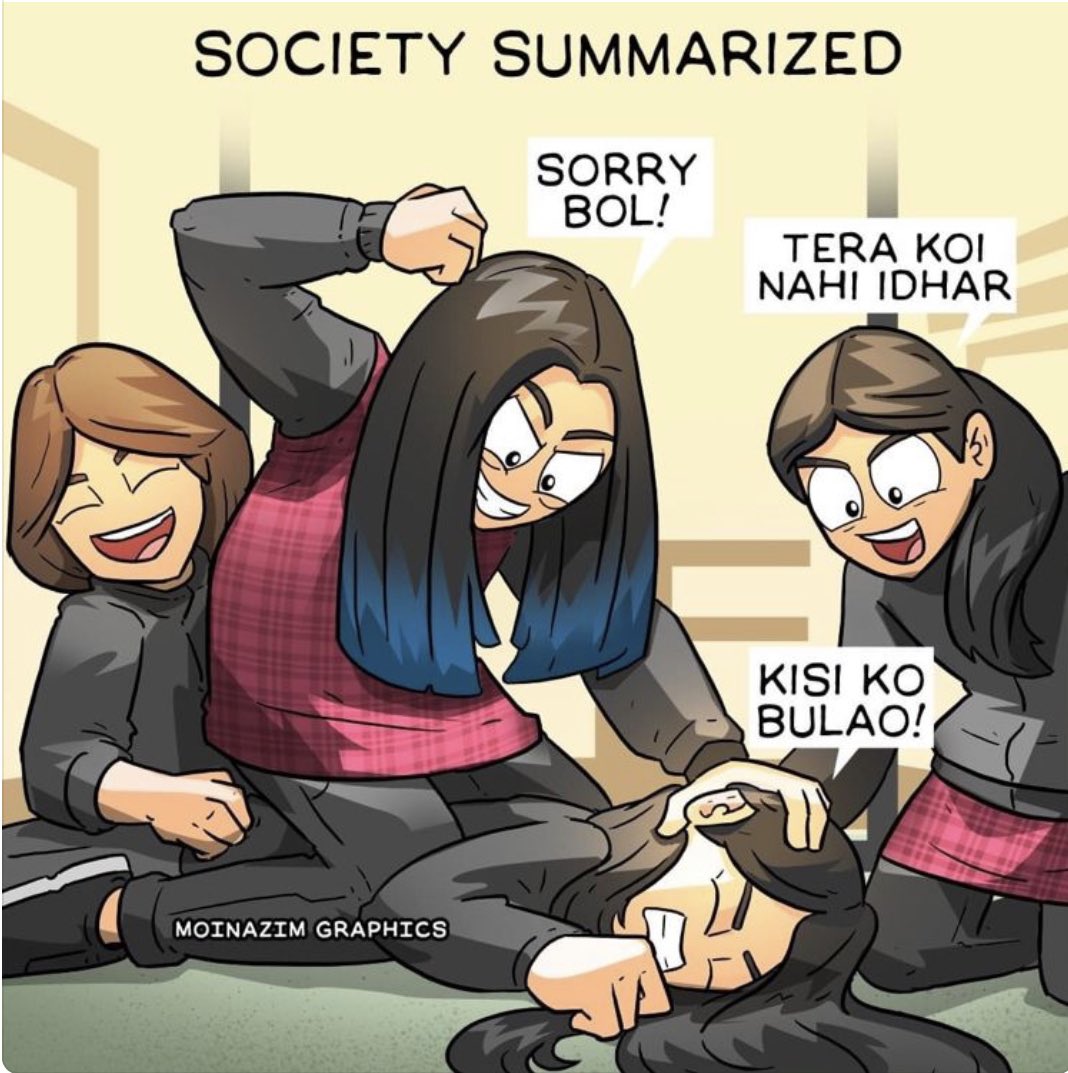 Kept thinking to raise my voice about the injustice In society, but then waited for the real story to come out,  then realise whatever the story behind the scene, this reaction or action is not justifiable.