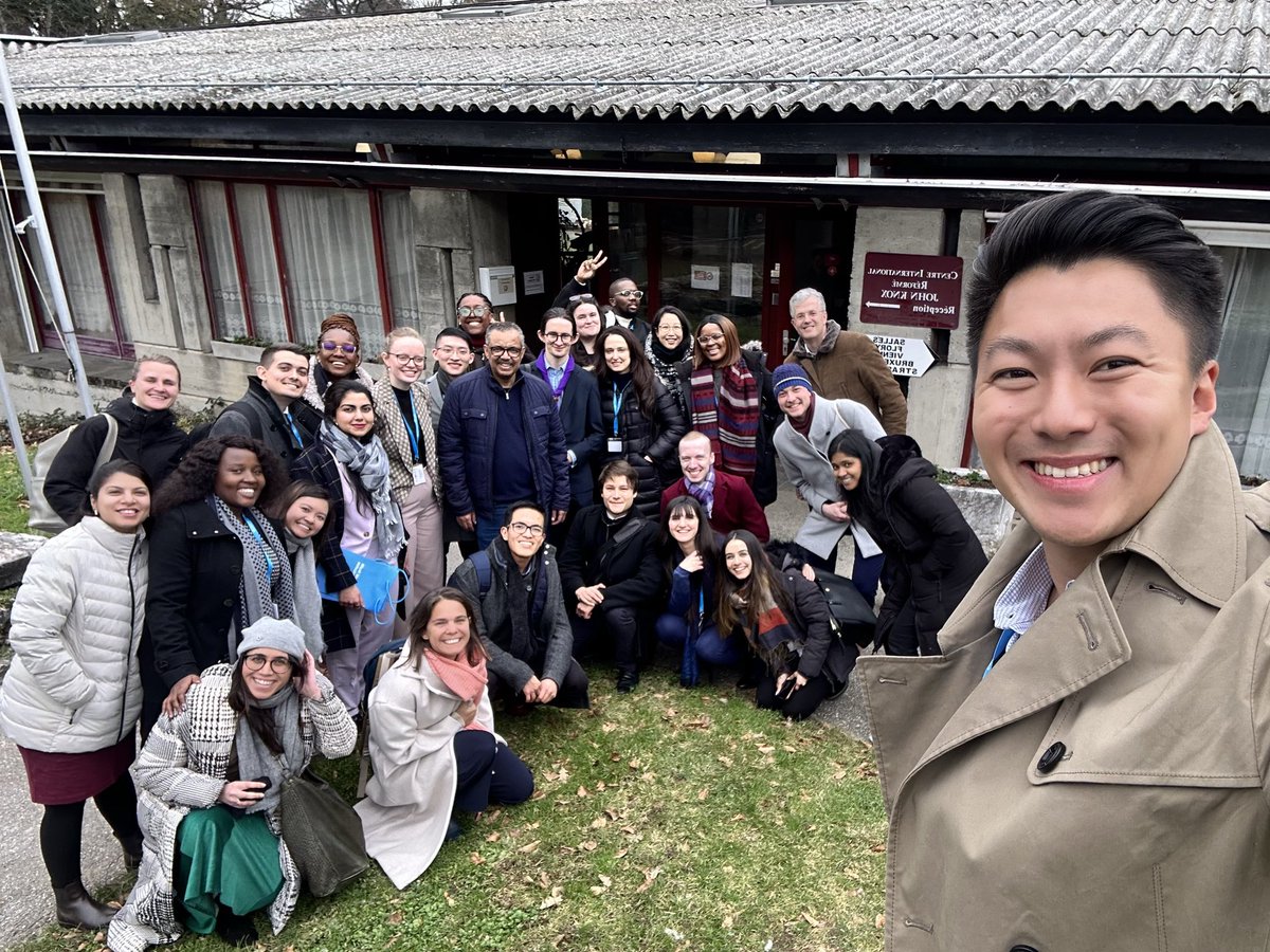brianwong_'s tweet photo. It was a true pleasure to have @DrTedros join the #WHOYC for lunch this afternoon. Thank you, DG, for being so generous with your time and receptive to our radical ideas to achieve #HealthForAll! ๐ #Youth4Health #CheeseForAll ๐ง https://t.co/ggtb8kKSzu