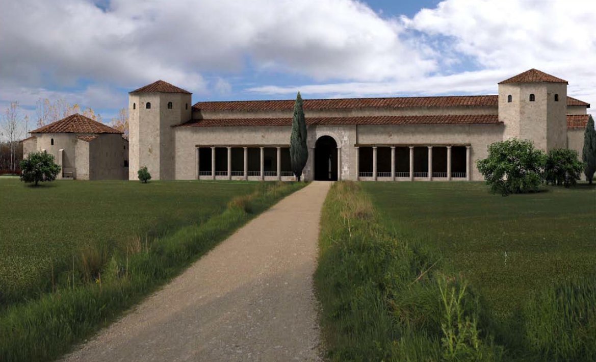Villa Romana La Olmeda tweet media