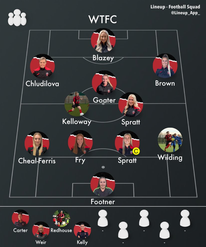 WarminsterLFC's tweet image. Here’s how we line up to take on @ITLFC.

@Jazzharris167 and @Krystal_CNB return from injury to make the bench and a return to the red and black squad for @shannonredx.

Up the #RedAndBlacks 🔴⚫️