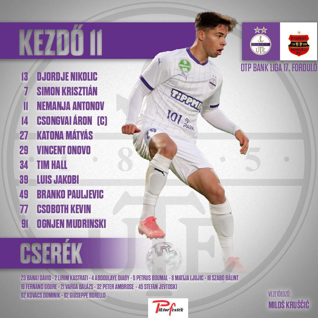 Újpest FC (@ujpestfc1885) / X