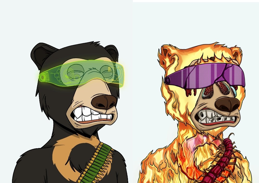 OkayBearsYC's tweet photo. GM! 🐻🍯
Happy Sun Bear Sundays!

This Bear consumed a Toxic Salmon and transformed into a 🔥 Mutant

Post your OG and transformed Sun Bears below! #OBYC #MvM https://t.co/4IQEt50lE3