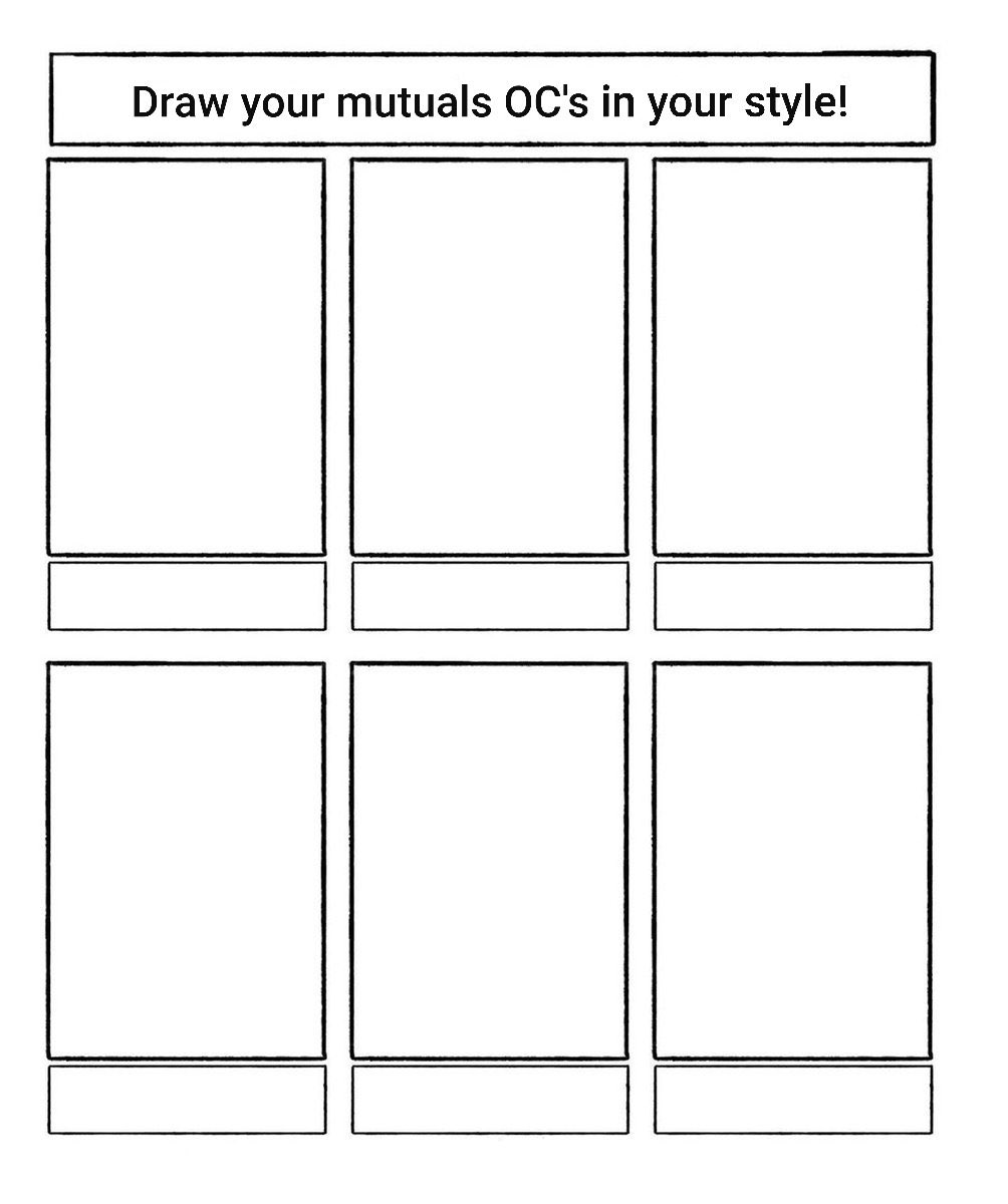 I wanna have smth to do besides commissions so mutuals if u wanna b my friend and be awesome send me your oh cees below 