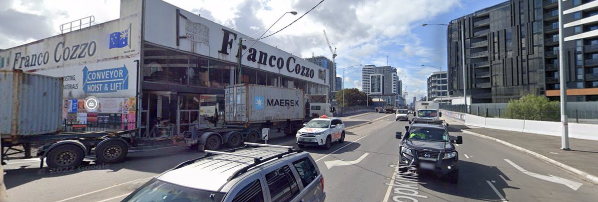 Q: Where's the shittest bit of bike infra. in the west?
A: The road outside Franco Cozzo

This month's #criticalmass is hosted by BikeWest.  Join us as we draw attention to this missing link and pressure VicRoads to get it built. 
👇
 fb.me/e/22DQlnuOU