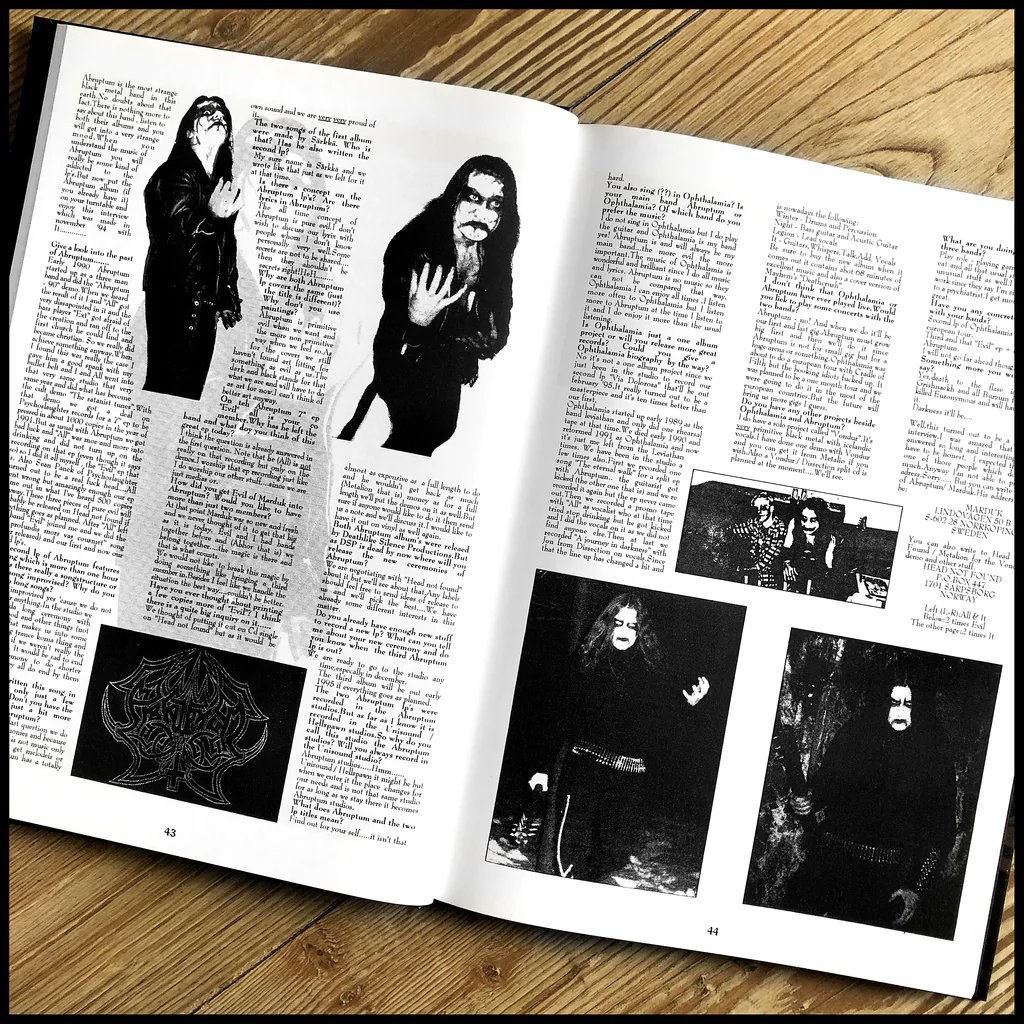 dbmagazine's tweet photo. Decibel has partnered with @cultneverdies to become the U.S.'s exclusive retailer of their essential metal books. Avoid crushing international shipping fees, and score a copy of the "Skogen Zine Anthology 1993-1996." #Skogen #Skogenzine #MetalBooks
https://t.co/Wy3PRbrFMO https://t.co/U1homopSYA
