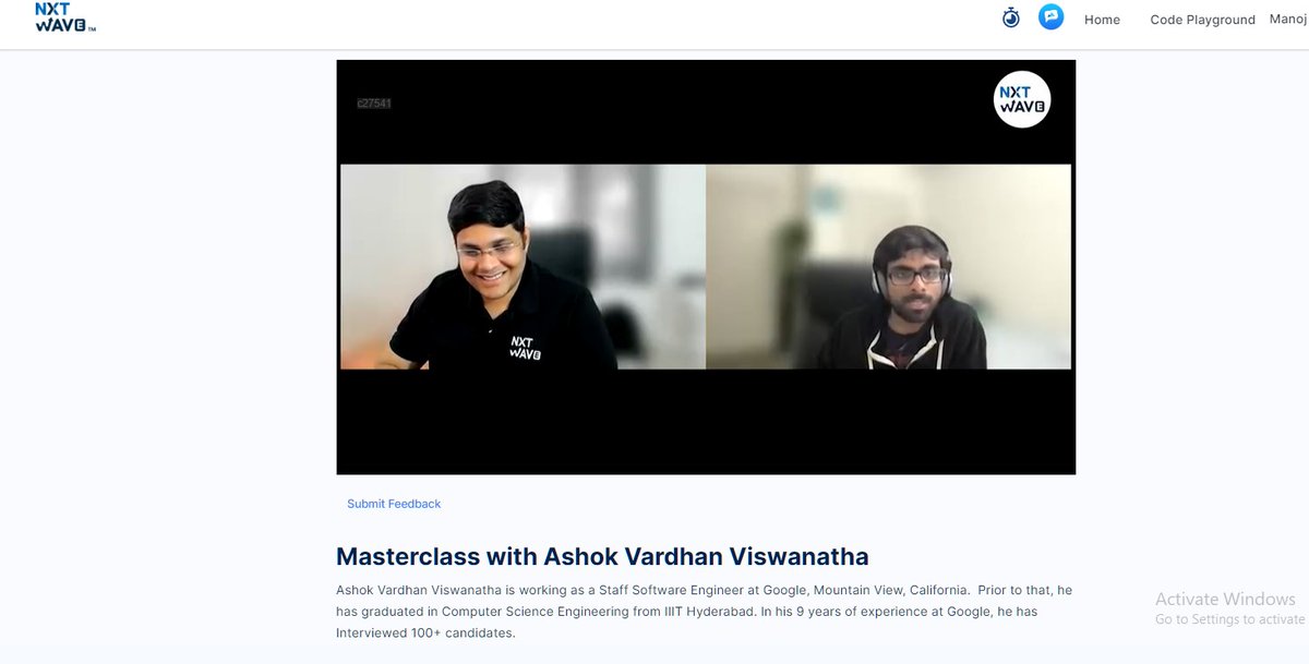 Manojxn's tweet photo. 4th week completed @nxtwave_tech &amp; learnt about how to achieve Layouts  with some coding practice &amp; 4.0 Intro to Cybersecurity. Masterclass from Software Engineer at #Google Ashok Vardhan Viswanatha. 
#nxtwave #ccbp #coding #consistency 
https://t.co/id3xGXf35s https://t.co/xFmsVzcNKV