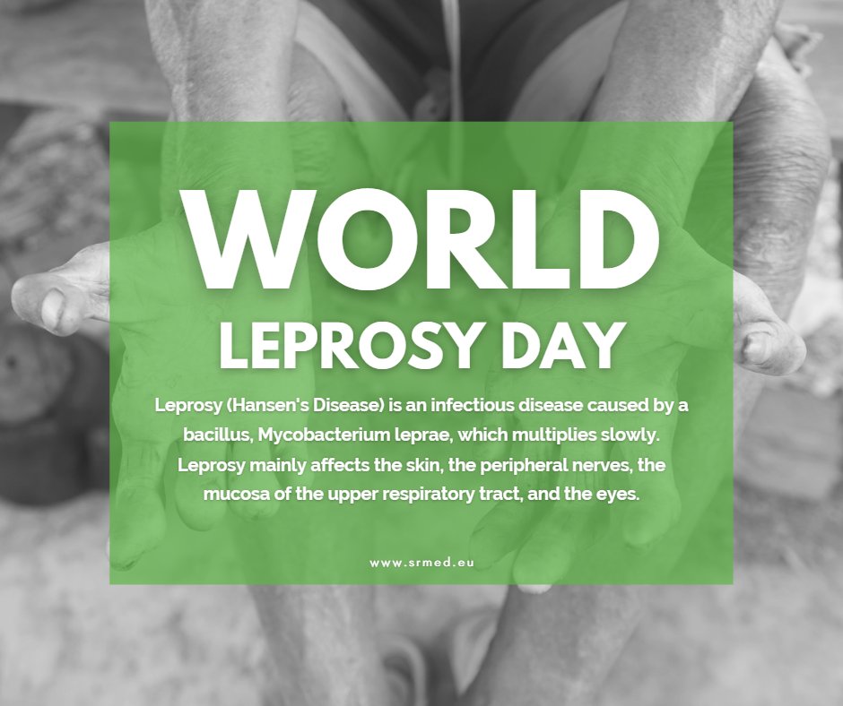 srmed_eu's tweet photo. “Act Now. End Leprosy.” 

#leprosy #medicaldevices #hospital #healthcare #srmed https://t.co/qR9PGQhv8p
