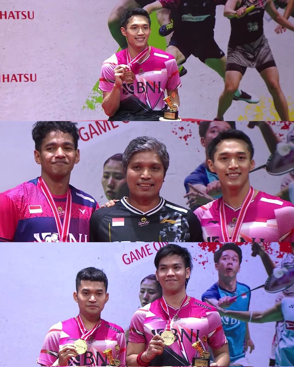 Salwa033's tweet photo. Congrats All 👏🇮🇩❤️❤️
Semoga selalu konsisten ya. Amin.
#IndonesiaMasters2023 https://t.co/fPUqVwKc38