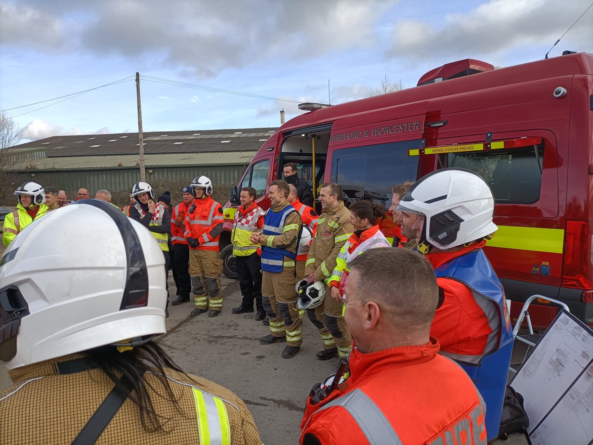 Hereford & Worcester Fire and Rescue Service tweet media