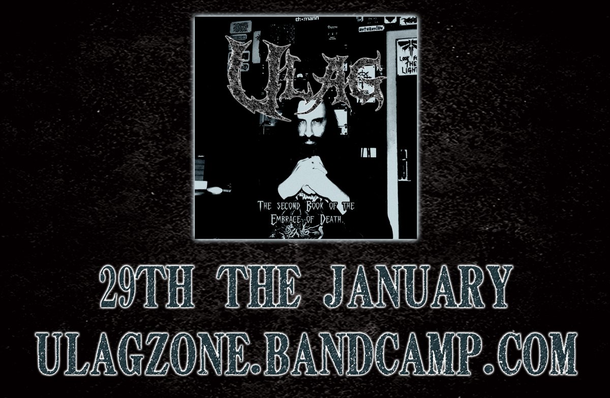 MauroUlag's tweet photo. OFFICIALLY OUT!!!
My new...and old track called "The second Book of the embrace of Death" is online at the official Ulag Zone #bandcamp !!!
Follow the Abyss!!!
https://t.co/Jfp4OEuIjY
#DeathMetal #Extreme #outnow #twoonfour #fucknews #nogainnopain #fullspeedahead #TheExtremeWay https://t.co/io357Ijk8g