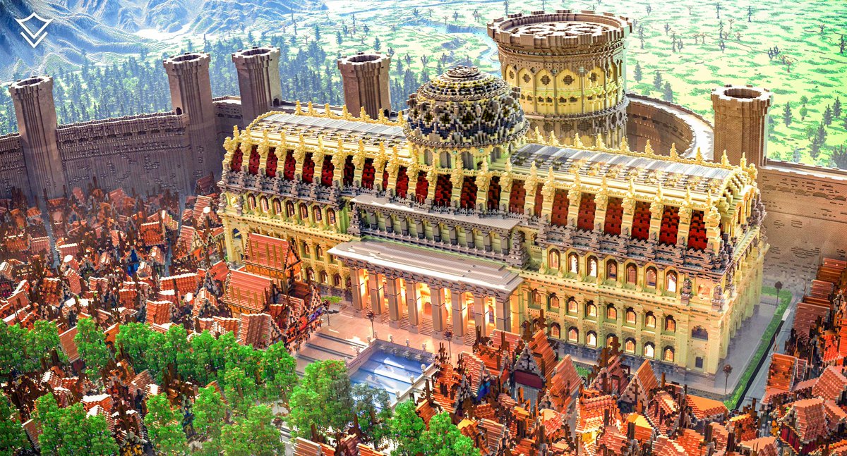 VarunaLLC's tweet photo. ⏪ THROWBACK to our LARGEST #Minecraft map EVER: City of Lithonia! 🤯 

📅  We spent 3 months planning, designing, and constructing this city. 

🏠  The city has 3,043 buildings, EACH with its own unique interior! 

Learn more: https://t.co/5iRYeONK9b 

#epic #city #build #varuna https://t.co/hAU5aVKDI8