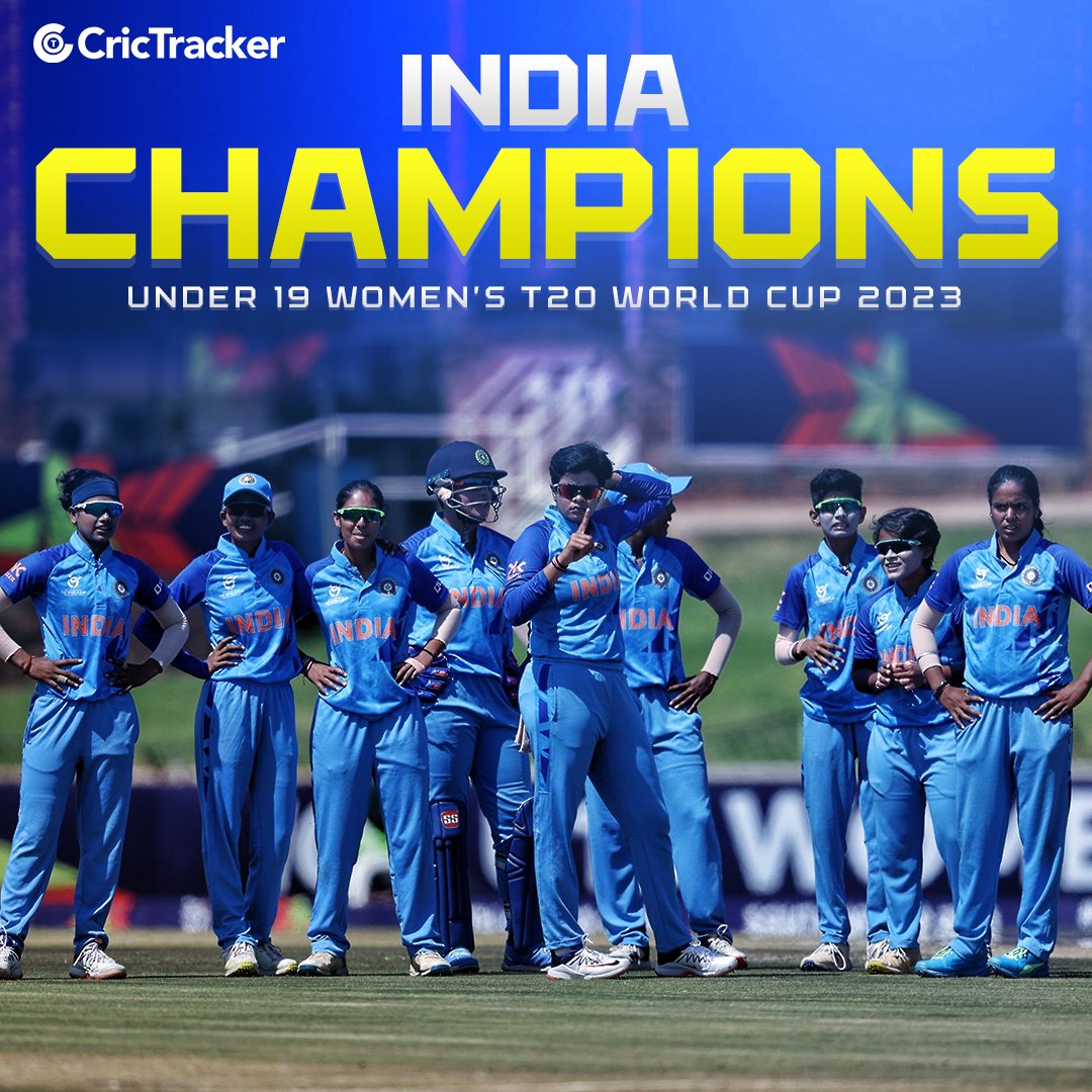 Congrats Girls

For becoming World Champion 🏆
#ICCU19WorldCup