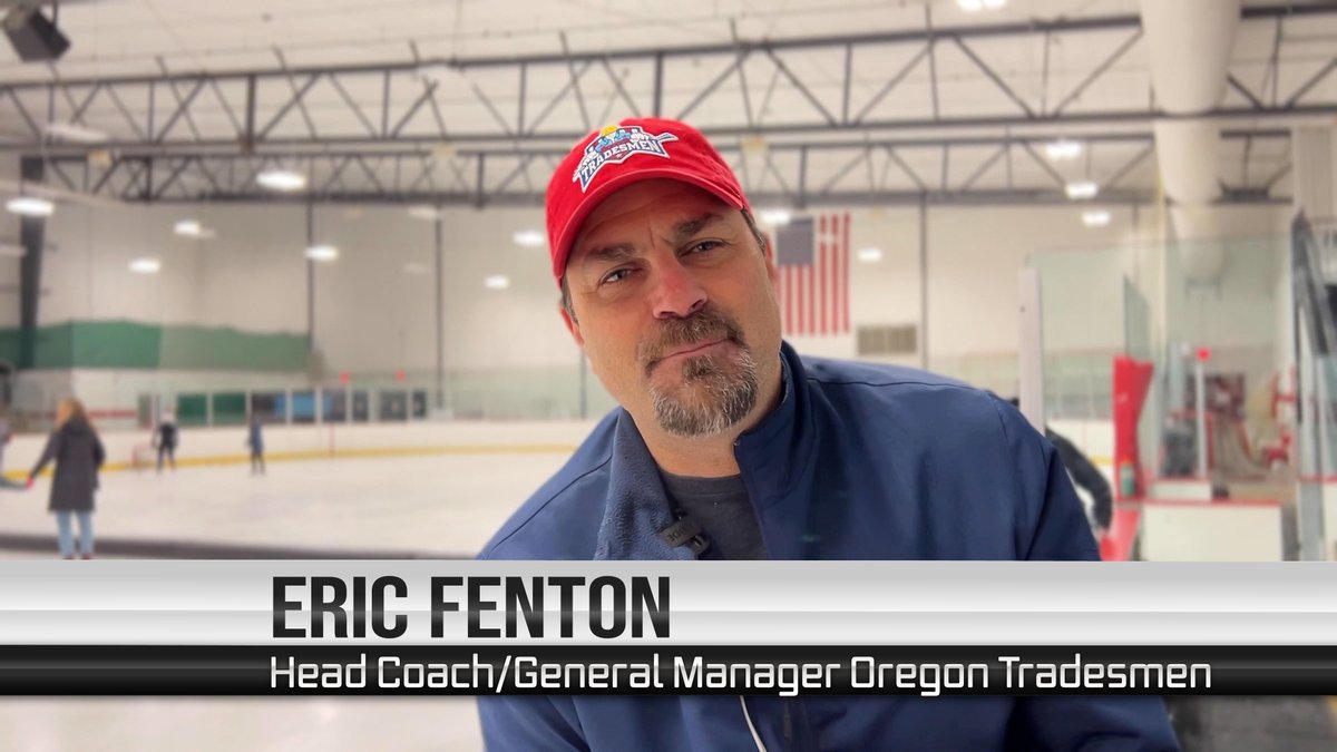 frankgcaruso's tweet photo. #OregonLife Sunday 9AM LINK: https://t.co/8oDTeEtOHr
We visit The @OregonTradesmen &amp; #EricFenton Head  Coach/General Manager. #hockeydreams  
#OCAMedia #NA3HL #USAhockey #Lacinguptheskates #hockey #icehockey  #OnIcePromotions #oregonicearena  #OCAmedia #OregonWI  #hockeyplayer https://t.co/ZV7H1WT2Qw