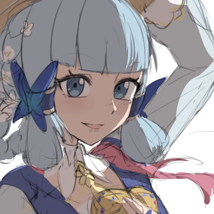 バレンタインは描こうと思てるです 