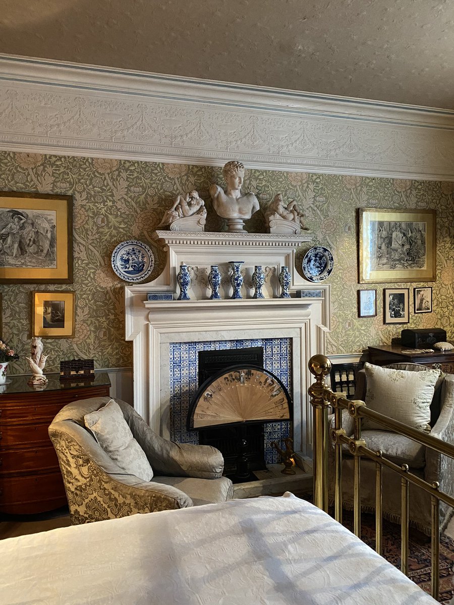 egernerd's tweet image. Absolutely LOVED the interiors of the newly opened Linley Sambourne House. Highly, highly recommend!!! @LeightonHouse_ #housemuseums #museumsoflondon #londonmuseums #historicinteriors