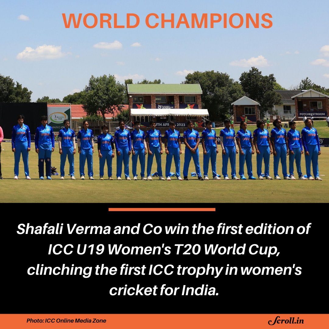 scroll_in's tweet image. #U19T20WorldCup | India are crowned world champions

scroll.in/field/1042827/ 

Via @thefield_in