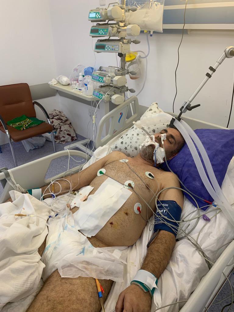 o_farukyildirim's tweet photo. Sayın bakanım IKBY/IRAK ‘tan tedavi olanaklarının yetersizliğinden dolayı ülkemizde tedavi için sevk edilecek hemşehrimizin karayolu ile Habur’dan Gaziantep ‘e sevki çok riskli hava ambulansı ile nakli için destek bekliyoruz @drfahrettinkoca @saglikbakanligi @Rizgin__Birlik https://t.co/ffp4jbnqwg