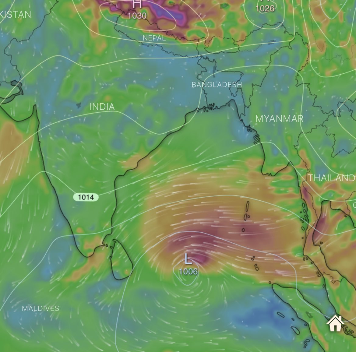 Scattered light rains likely in Tirupati, Nellore and Chittoor Districts in next 48 to 72 hours under the influence of low pressure area which seen over South Bay of Bengal Currently 🌦️🌧️
#AndhraPradesh #UnseasonalRains #WeatherUpdate