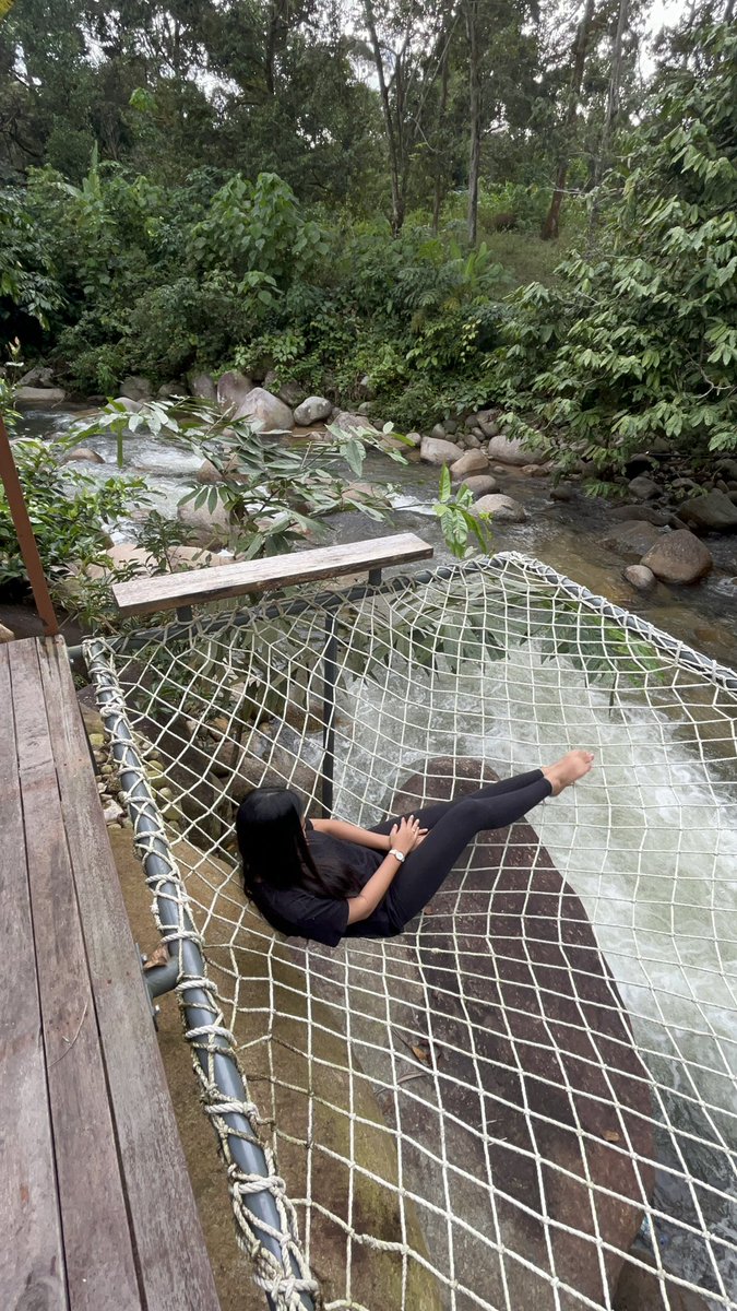 aqilah4lim's tweet photo. Tempat ni best!! 

Location cantik gila 
Sungai crystal clear siap boleh baring lepak
Ada hotspring boleh berendam sampai malam 
Bonus point: one drive ++ je from kl 

📍 rahsia 🤫🫣 https://t.co/xNlWd3FoHQ