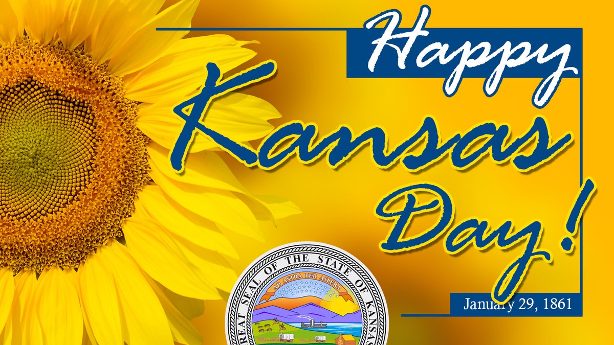USDA_NBAF's tweet photo. Happy birthday to the state we call home! 🌻 #KansasDay #HappyBirthdayKansas #ToTheStars https://t.co/EcJKwBrCz0