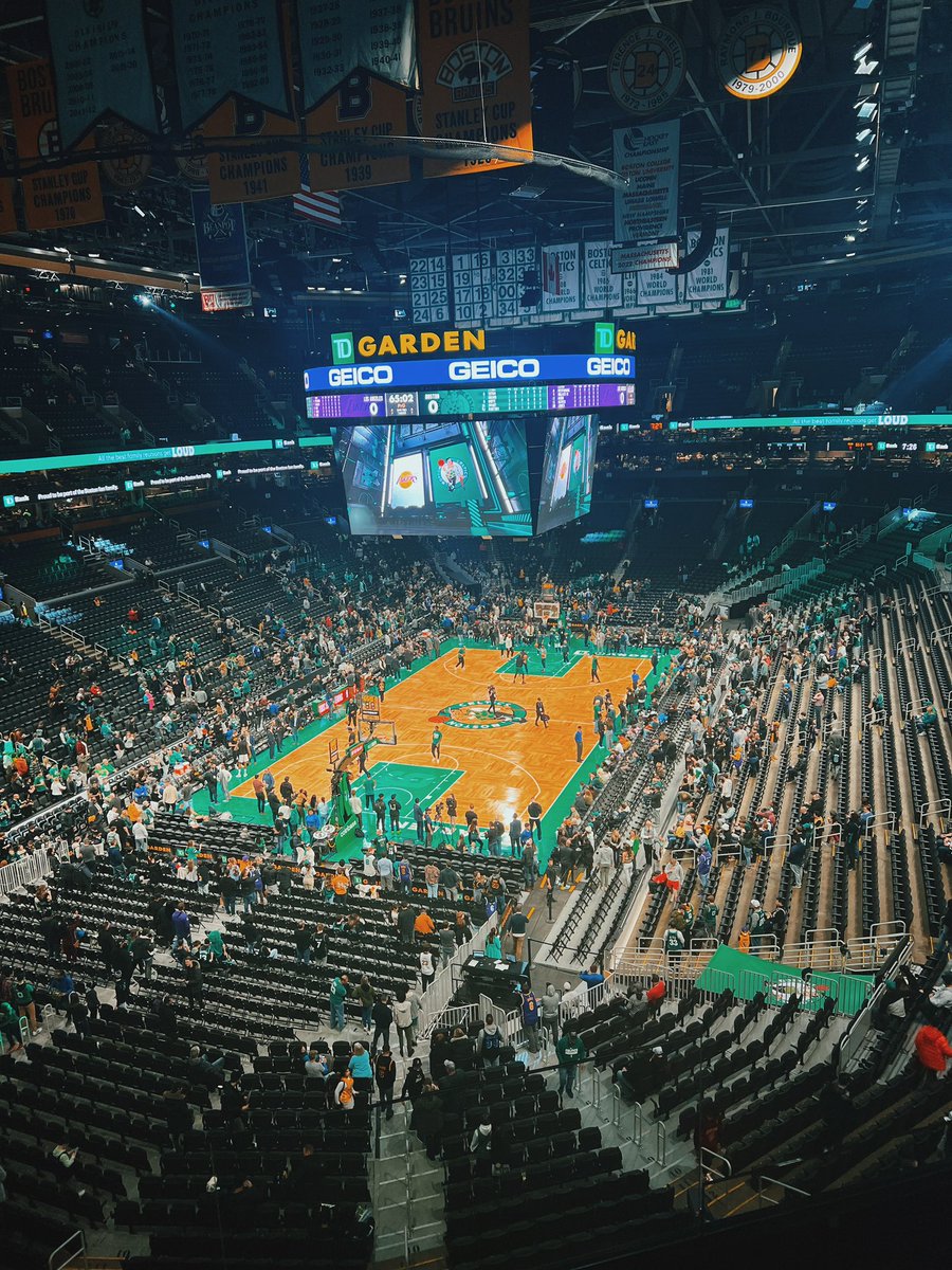 Noah_Frances's tweet photo. last night got to check watching the lakers vs celtics off my bucket list. so incredibly grateful for this experience and great trip in general https://t.co/y02Qok1aDR