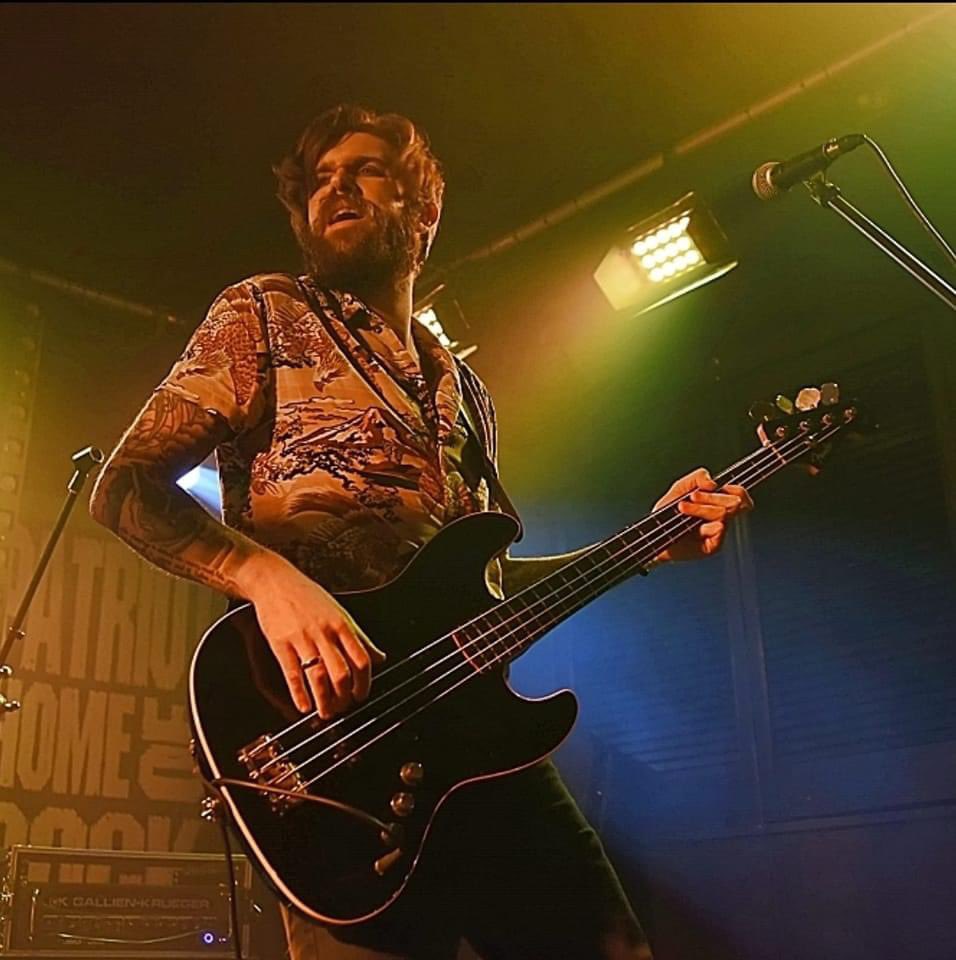 Today we appreciate our beautiful bassman JC!

Not because of his masterful beard or his god like strumming...no no

We appreciate him because he's always happy to drive home from the shows so the rest of the band can get absolutely mortal🥴😵

God bless you sir!