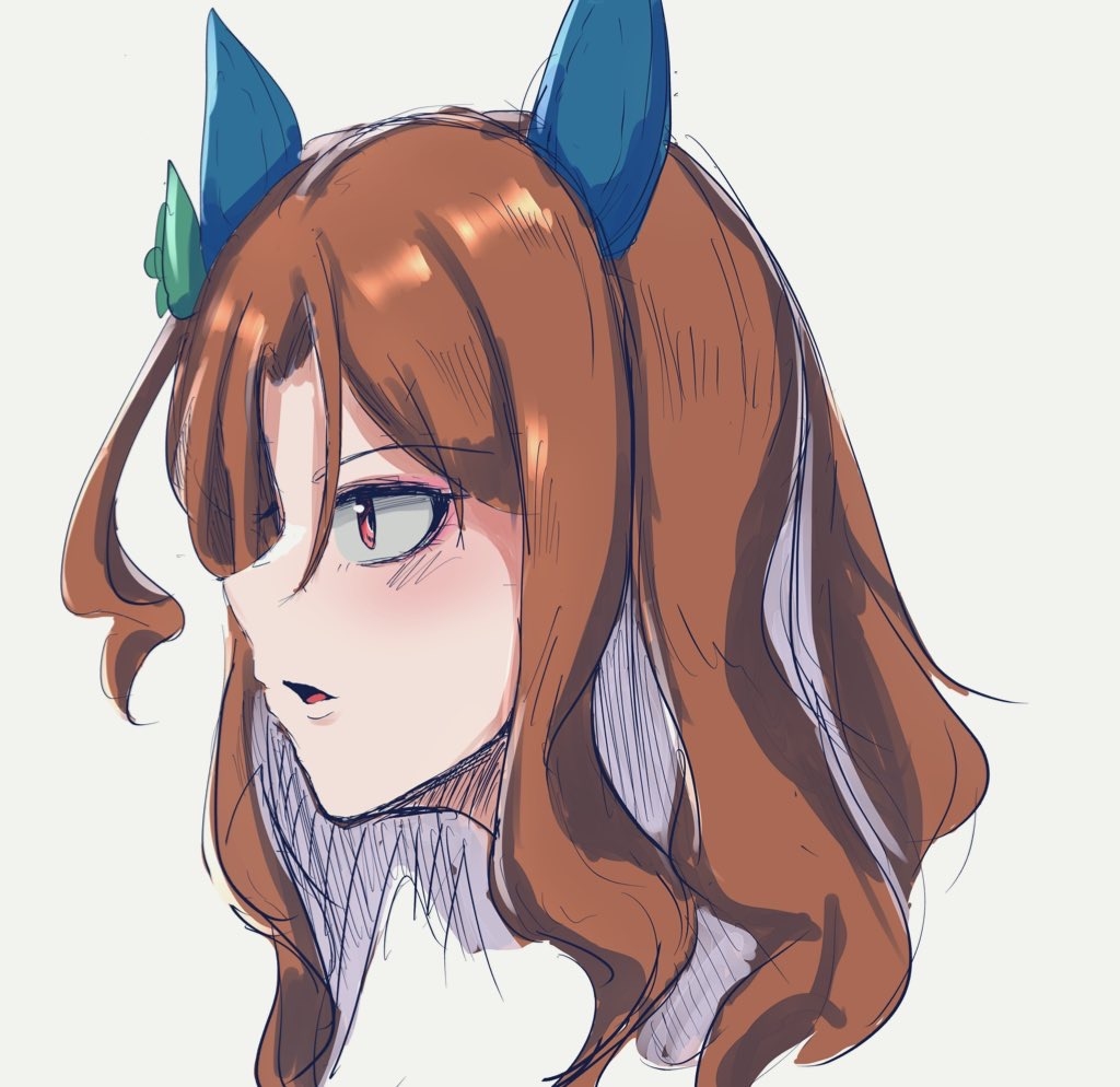 ウマ娘「今週描いたやつ #ウマ娘プリティーダービー #キングヘイロー(ウマ娘) #スマー」|逢坂カナメ@私は推しの限定ストーリーを見逃しましたのイラスト