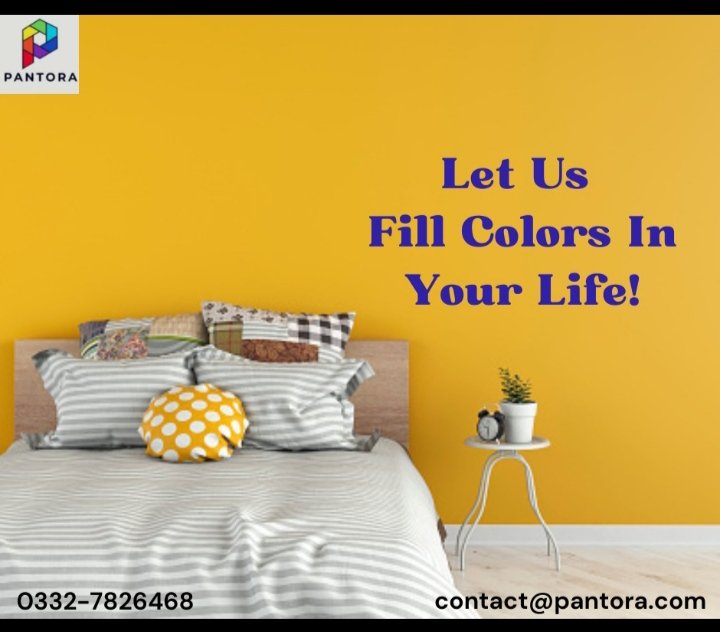 Paint_pantora7's tweet image. Life is better in color! Let us add a splash of joy to your every day. From bright hues to calming shades, we're here to fill your world with color. Get ready to turn the ordinary into extraordinary. #LifeInColor #ColorYourLifeWithUs