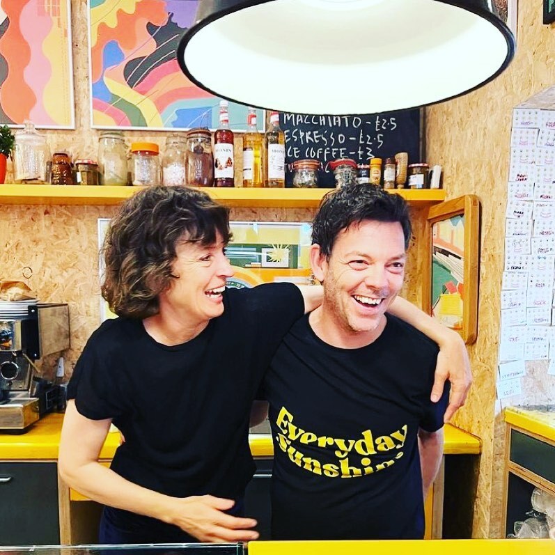 seeyouinstokey's tweet photo. The little yellow hatch is back open for coffees and their unmissable hot chocolate. It’s always good vibes with @everydaysunshineshop ⭐️
#seeyouinstokey #stokey #stokenewington #n16 #shoplocal #independentbusiness #stokeyfolks #stokeylocal #welovestokey #hackney #stok… https://t.co/gn9DzBr1aF