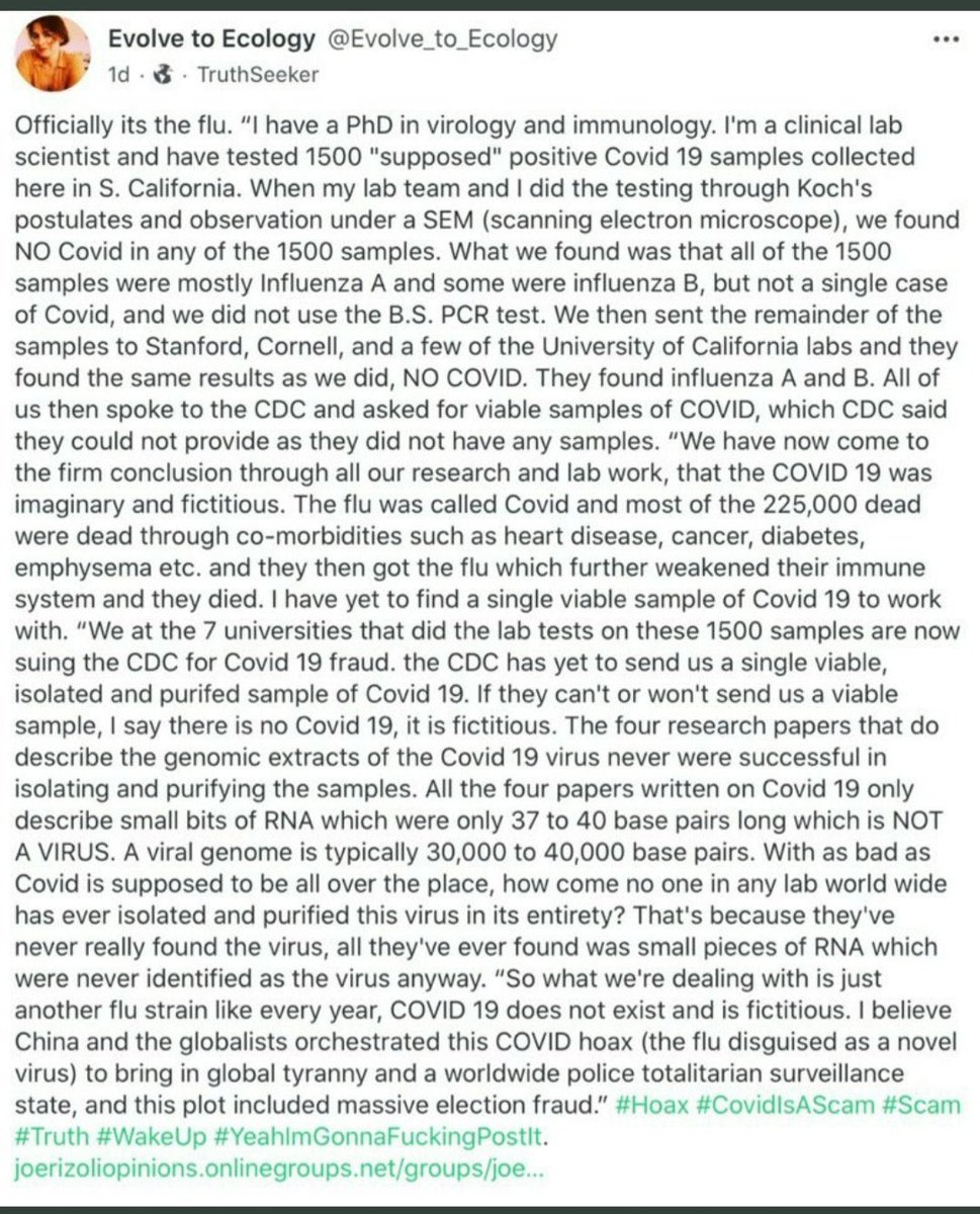 qooldad1978's tweet photo. #Covid19 was a #plandemic all along. It was simulated by #BillGatesBioTerrorist through #Events201 which was based on #Rockefellers #Lockstep.
https://t.co/QFnBOnFvTB
#CrimesAgainstHumanity #Faucism #mRNAvaccines #PfizerExposed https://t.co/l0Ce4tOFog