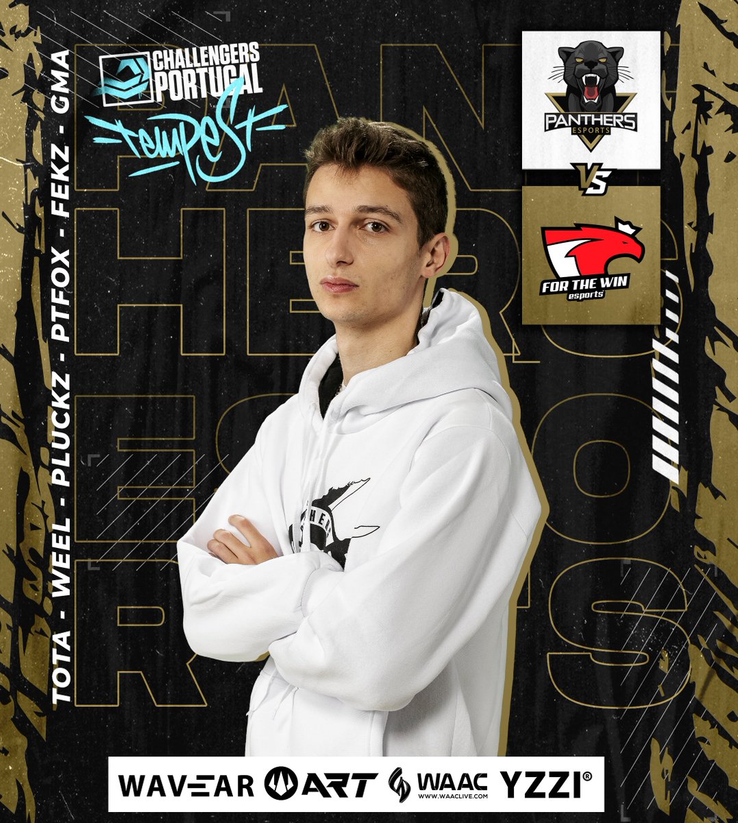 Ás 18:00h voltamos ao servidor para mais uma Jornada da <a href="/valleague_pt/">VALORANT Challengers Portugal: Tempest</a> 🌊contra a <a href="/ftwesports/">FTW | For The Win Esports</a>  🤞

📺Twitch.tv/valleague_pt