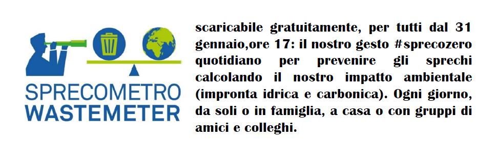 Sprecometro. Disponibile gratuitamentre la app - qbquantobasta.it qbquantobasta.it/notizie-flash/… #sprecozero #wastewatcher #wastemeter <a href="/spreco_zero/">Spreco Zero campagna pubblica di sensibilizzazione</a>