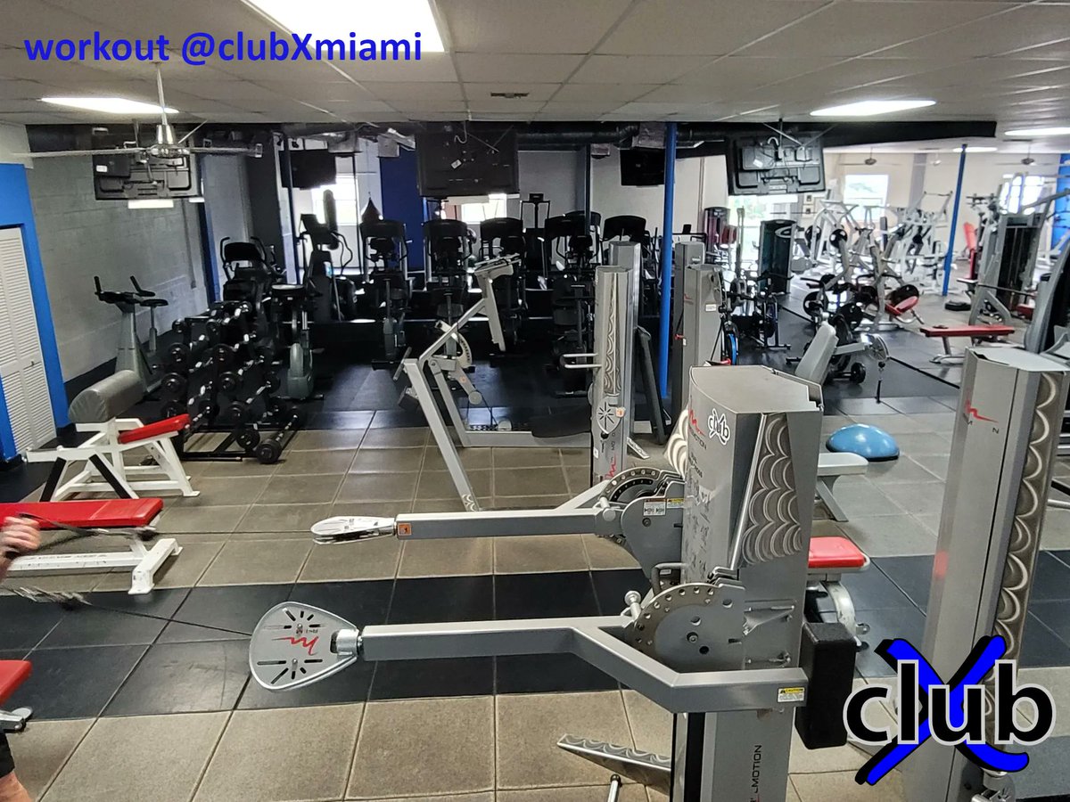 clubXmiami's tweet photo. #sundaysweat #comingrightup @clubXmiami ๐ ๐ฆ
transforming lives daily, #clubX is a limited membership, private fitness club capped at just 750 members
#gym #fitnessclub #coralgables #boutiquefitness #sweatlocal #liftlocal #localgym #clean #nocrowds #nevercrowded #cleanliness https://t.co/9ByZR4Is5C