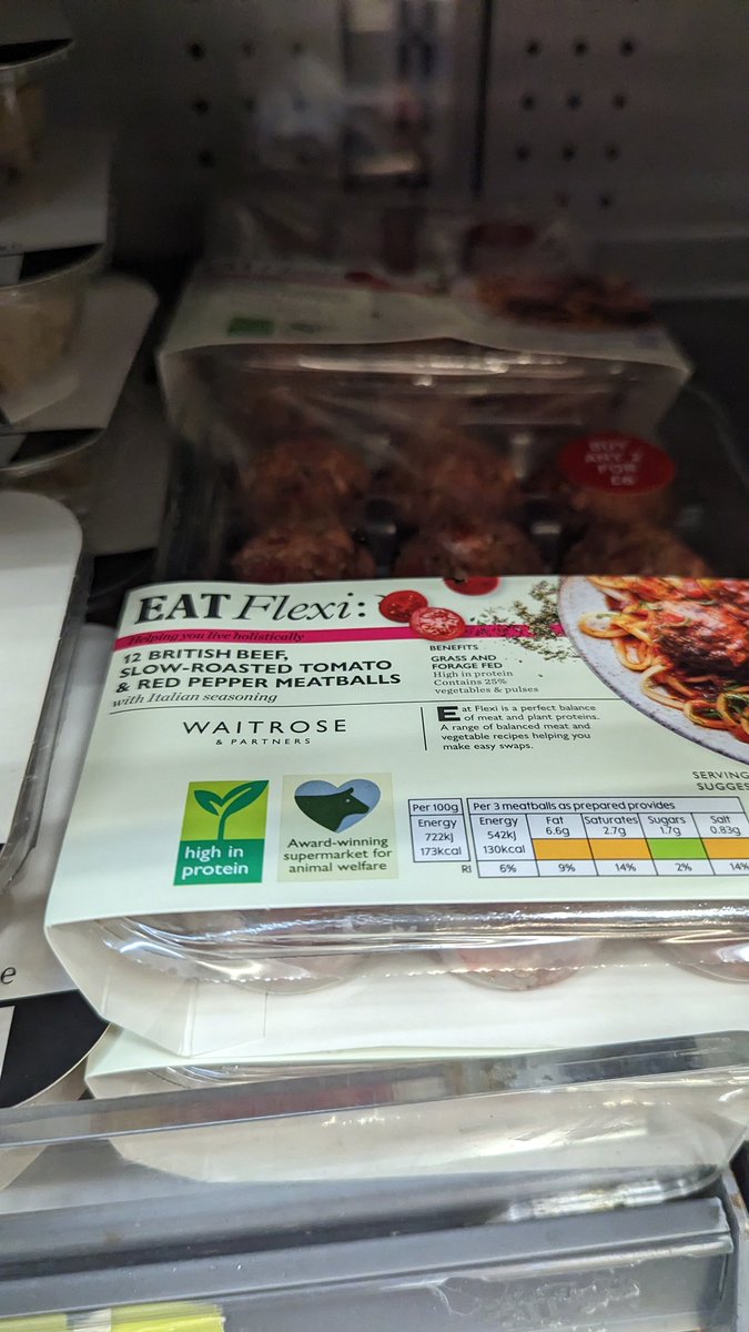 Why is the Flexi range appearing in the vegan/veggie section <a href="/waitrose/">Waitrose & Partners</a> very confusing. Not impressed.