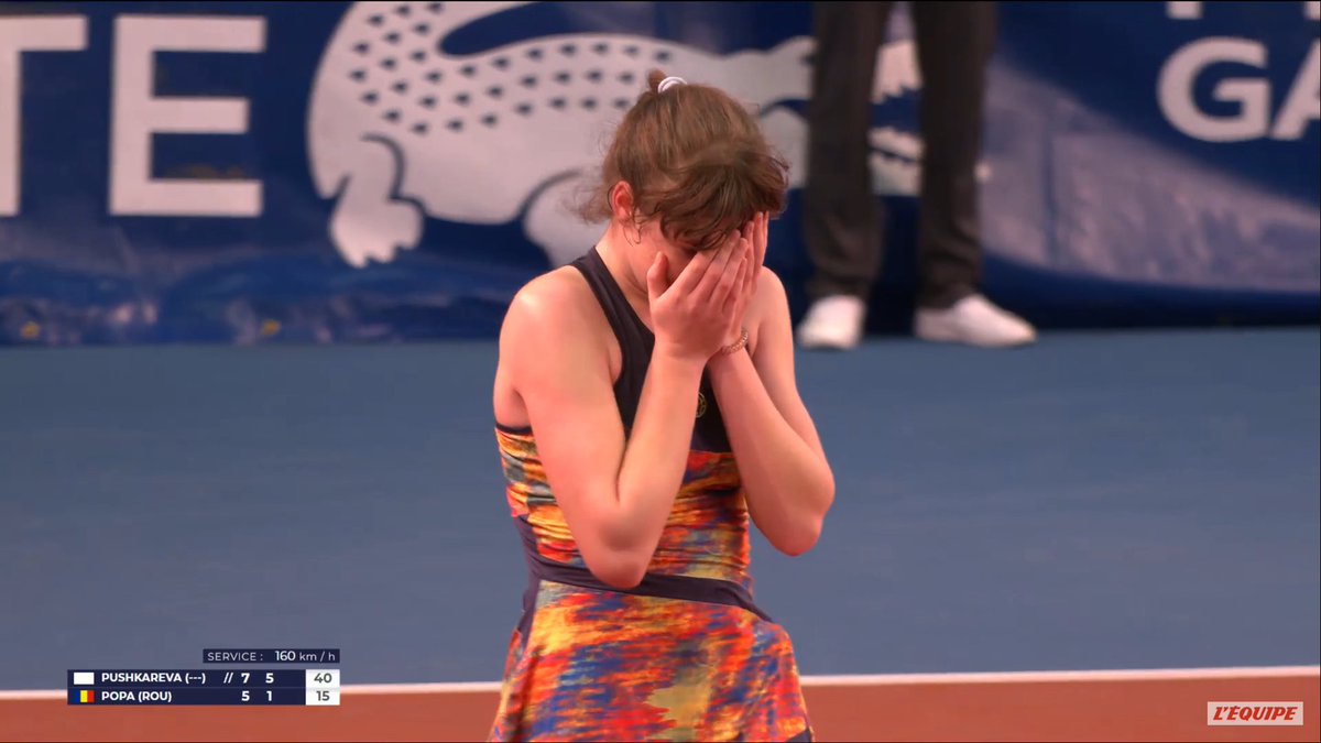 CabacoD's tweet image. Anna Pushkareva : un nom à retenir, c'est elle la grande gagnante du tournoi #LesPetitsAs 2023 ! #lequipeTENNIS