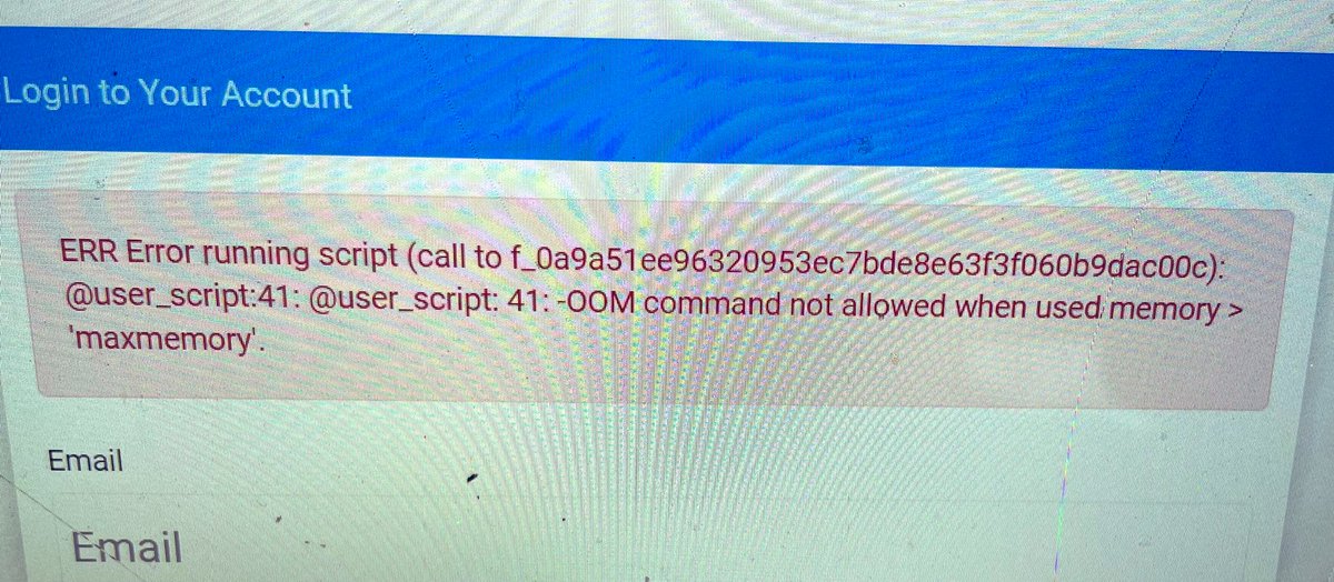 CFNorthLondon's tweet photo. @SugarWOD having issues logging into SugarWOD account getting this message, have emailed you too.. https://t.co/GMvpjmjzYc