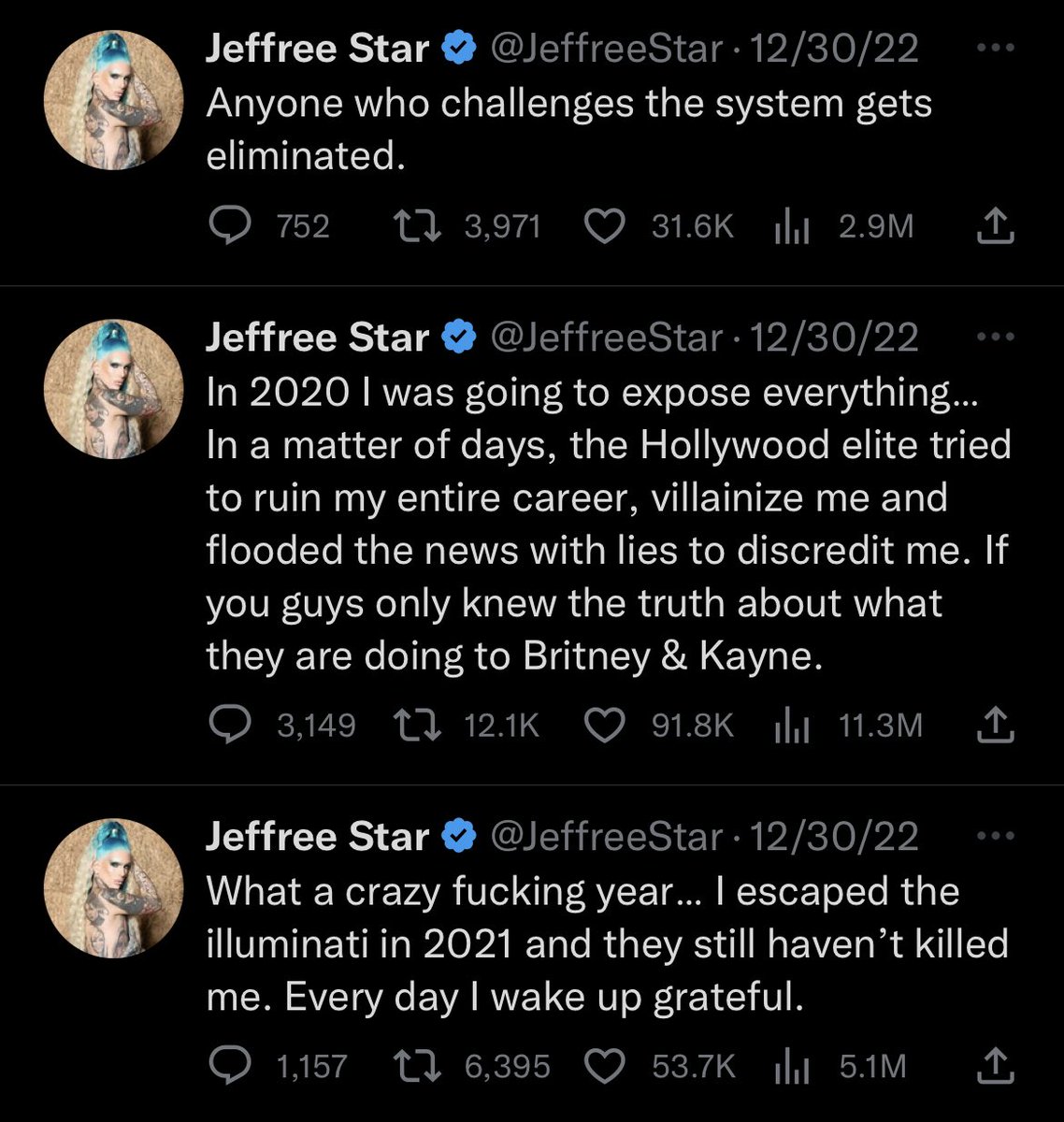 kattenbarge's tweet photo. Jeffree Star is trying to make a comeback off mascara drama and claiming the Hollywood elite destroyed him in 2020, when in reality he paid a sexual assault accuser $45k in hush money that year and pushed his SA allegations under the rug https://t.co/BqCM3rG0mA