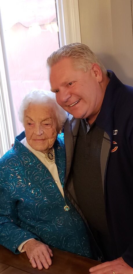 fordnation's tweet photo. Mississauga and Ontario are better places because of the amazing life of Hazel McCallion. Rest easy, my friend. https://t.co/LJO4HALdRp