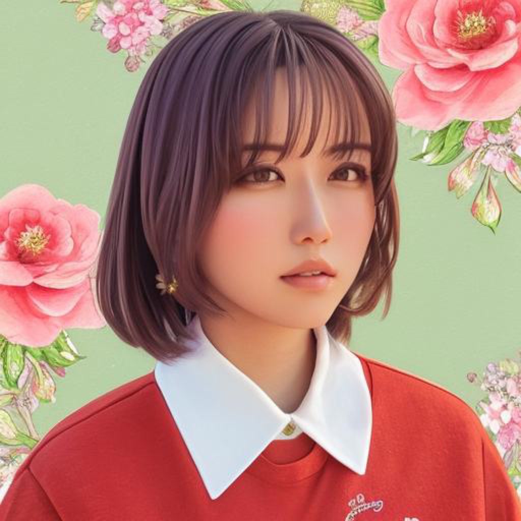 「奥さんのアバターは良い感じになった!これは課金してもやりたくなるなぁ〜NFTっぽ」|カズシフジイ-ENISHI-のイラスト